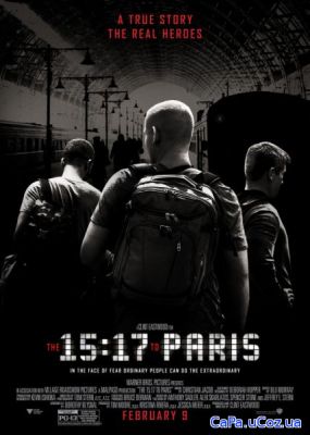 Поезд на Париж / The 15:17 to Paris (2018) CAMRip